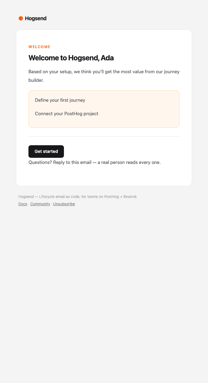 onboarding-personalized email template preview