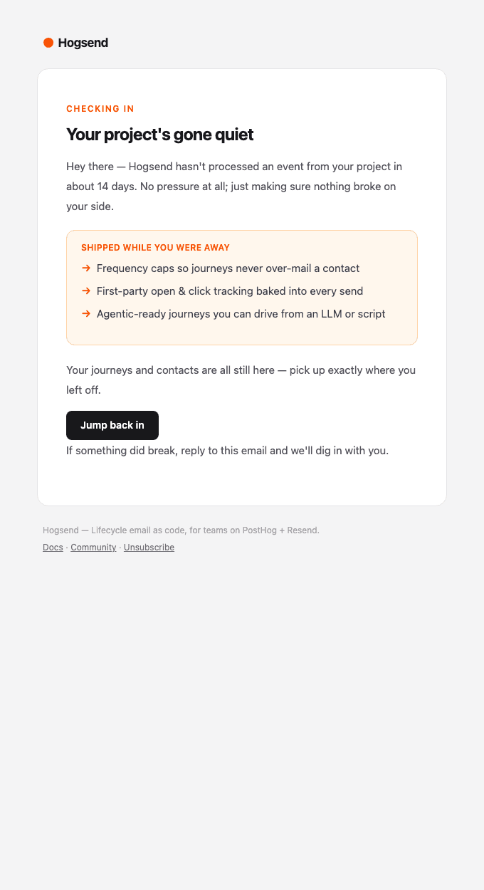 reactivation-checkin email template preview